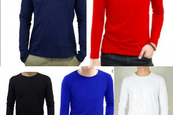 Kaos Polos Panjang