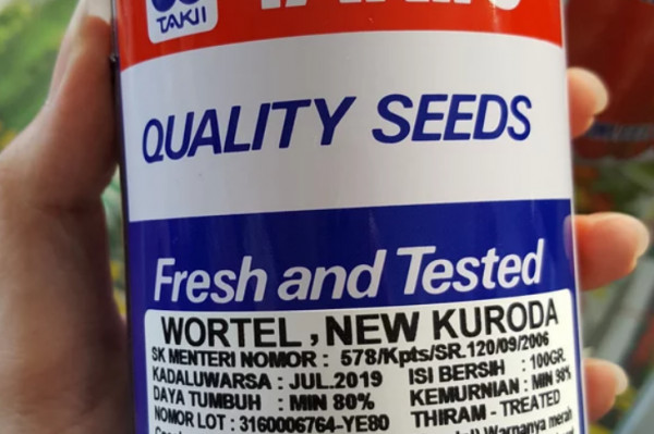 Wortel Kuroda Takii's 100 gr