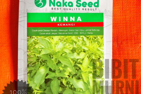 BIBIT BENIH KEMANGI WINNA 15 GRAM ORIGINAL PACK NAKA SEED