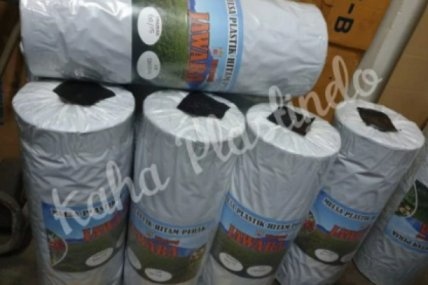MULSA HITAM PERAK 1 ROLL 450 m x 120 cm,17 Kg, 0.35 Micron