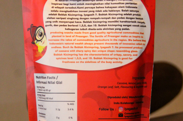 Seblak kicimpring (Level 10)