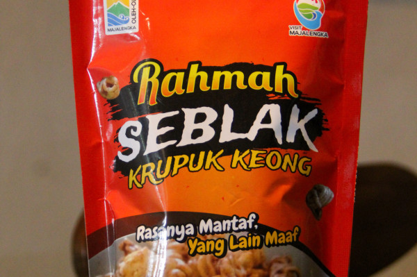 Seblak Kerupuk keong