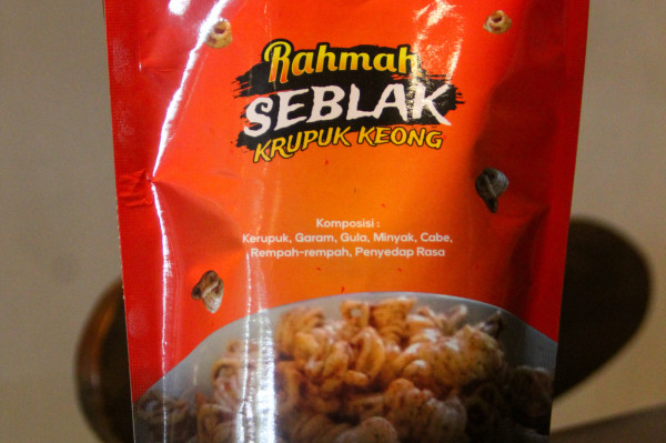Seblak Kerupuk keong