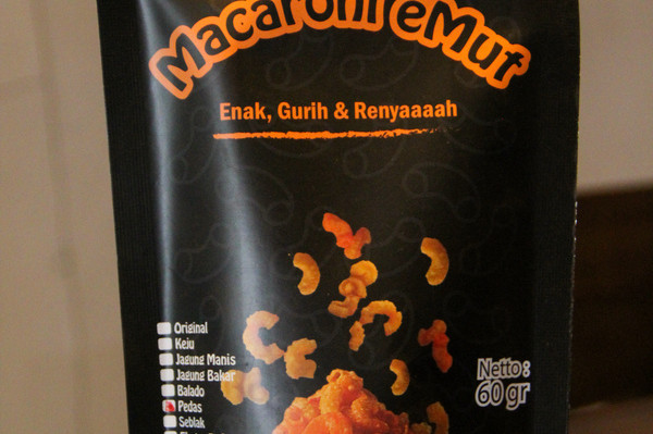 Macaroni emut (pedas)