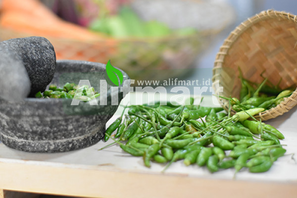 Cabe Rawit Hjau (250 Gram)